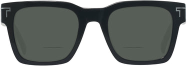 Square Tumi 528 Bifocal Reading Sunglasses