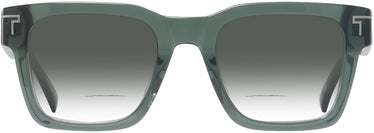 Square Tumi 528 w/ Gradient Bifocal Reading Sunglasses