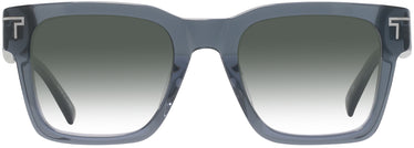 Square Tumi 528 w/ Gradient Progressive No-Line Reading Sunglasses Progressive No-Lines