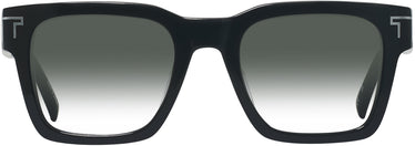 Square Tumi 528 w/ Gradient Progressive No-Line Reading Sunglasses Progressive No-Lines