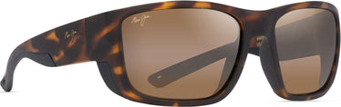 Rectangle Maui Jim Amberjack 896 Sunglasses