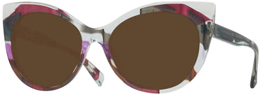 Cat Eye Alain Mikli A05032 Progressive No-Line Reading Sunglasses Progressive No-Lines