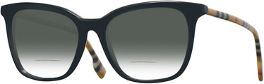 Square Burberry 2390 w/ Gradient Bifocal Reading Sunglasses