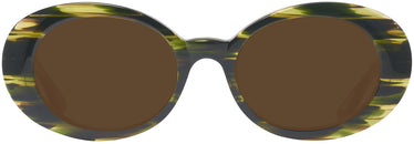 Oval Kala Sunflower Progressive No-Line Reading Sunglasses Progressive No-Lines