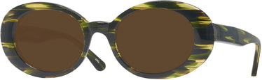 Oval Kala Sunflower Progressive No-Line Reading Sunglasses Progressive No-Lines