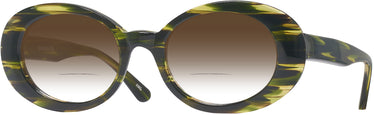 Oval Kala Sunflower w/ Gradient Bifocal Reading Sunglasses