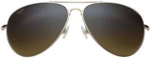 Maui Jim Mavericks 264 Bifocal Reading Sunglasses in Gold / HCL Lens