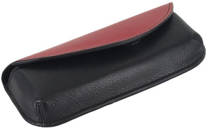  Estate Leather Fold Over Eyeglass Cases