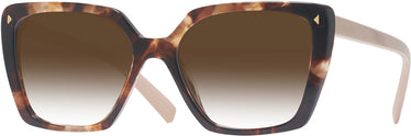Oversized,Square Prada 16ZV w/ Gradient Progressive No-Line Reading Sunglasses Progressive No-Lines