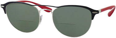 Round Ray-Ban 3596V Bifocal Reading Sunglasses