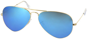 Aviator Ray-Ban 3025L Progressive Reading Sunglasses - Polarized with Mirror