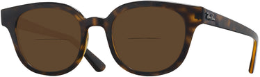 Square Ray-Ban 4324V Bifocal Reading Sunglasses