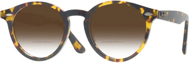 Round Ray-Ban 7680V w/ Gradient Bifocal Reading Sunglasses