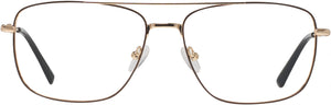 Seattle Eyeworks 980 Progressive Readers. color: Gold/Brown