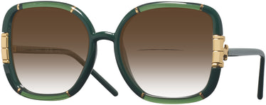 Oversized Tory Burch 9071U w/ Gradient Bifocal Reading Sunglasses