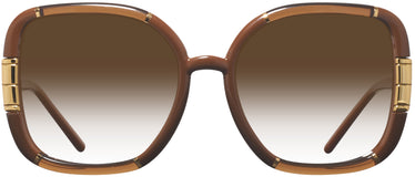 Oversized Tory Burch 9071U w/ Gradient Progressive No-Line Reading Sunglasses Progressive No-Lines