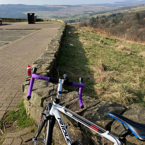 Resting at the Carpark in the Sky Campsie Glen