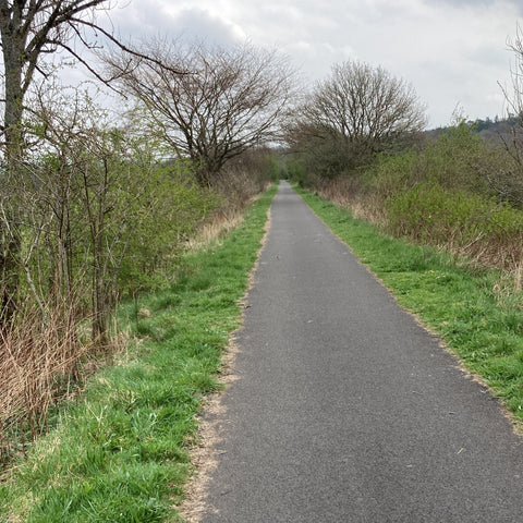 Quiet and flat cycle route