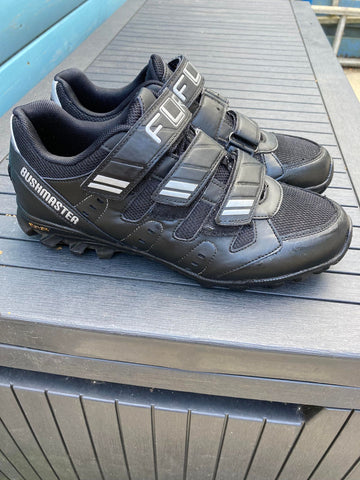 Polished cycling shoes