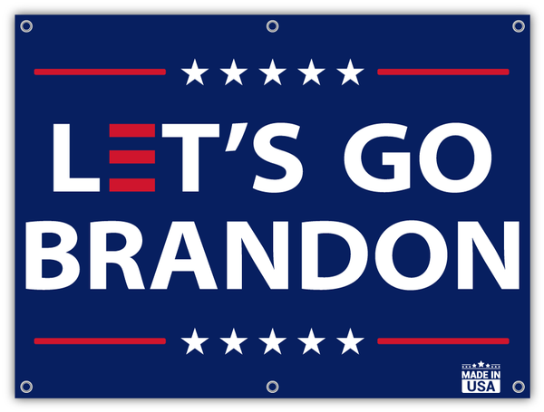 Let's Go Brandon Metal Sign – Sign Store