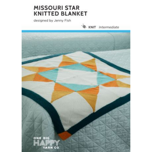 Missouri Star Blanket PDF Knit Pattern – One Big Happy
