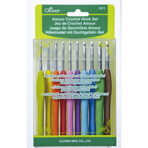 Boye Boye Aluminum Crochet Hook Set (Sizes D-K) – One Big Happy