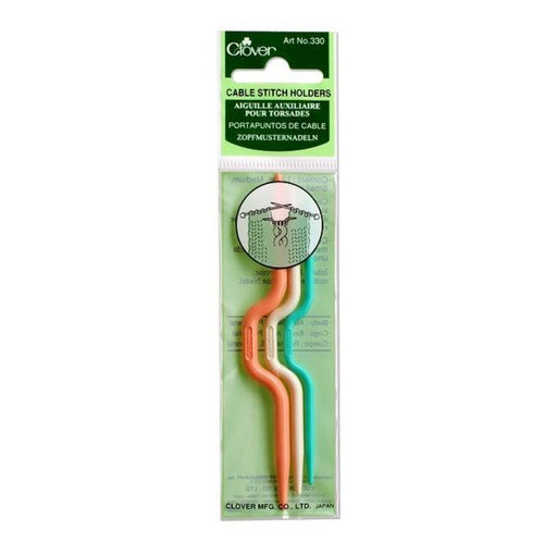 Knitting Needle Point Protectors & End Caps by Clover, 6 Pack