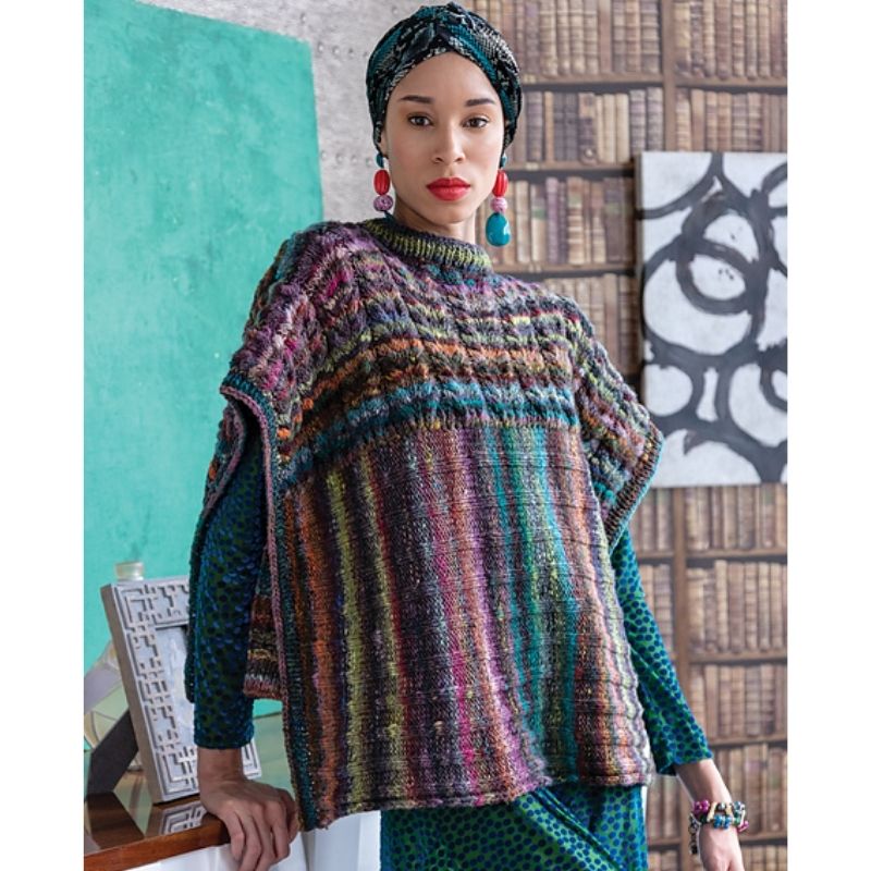 Two Direction Poncho Knit Kit - One Big Happy