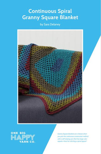 Bernat Granny Rectangle Crochet Baby Blanket Pattern
