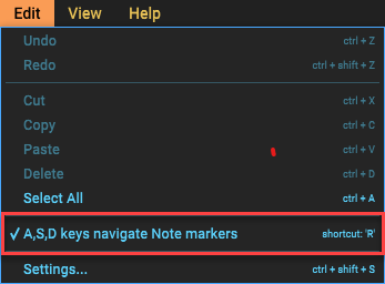 New command to toggle action of A and D keys