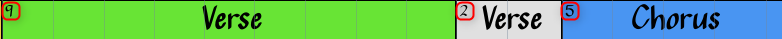 Sections can display number of measures