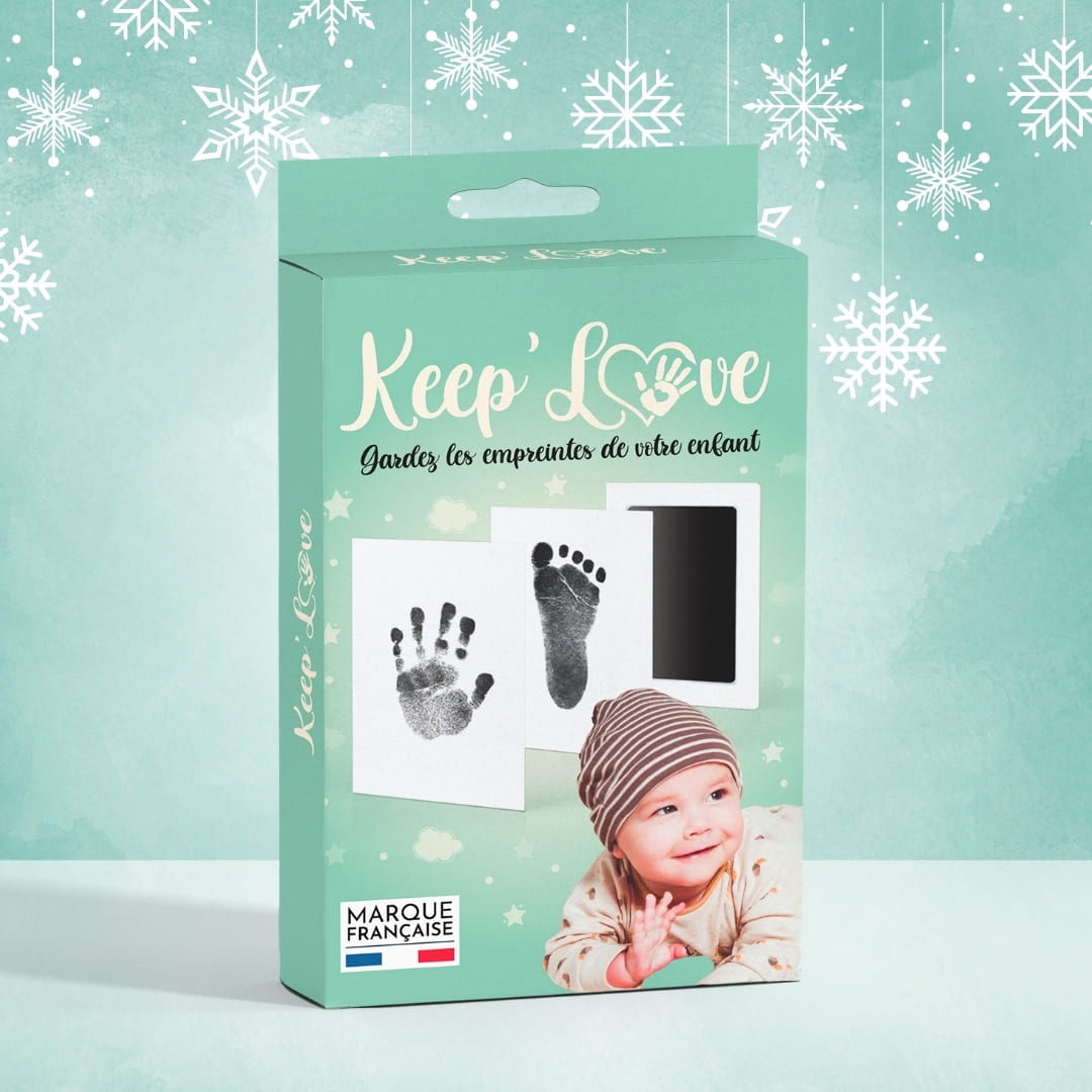 Keep'Love : Ce kit d'empreinte pour bébé qui fait l'unanimité