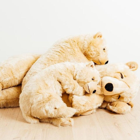 Peluche géante d'ours en peluche douce et moelleuse, parfaite pour les câlins et les siestes