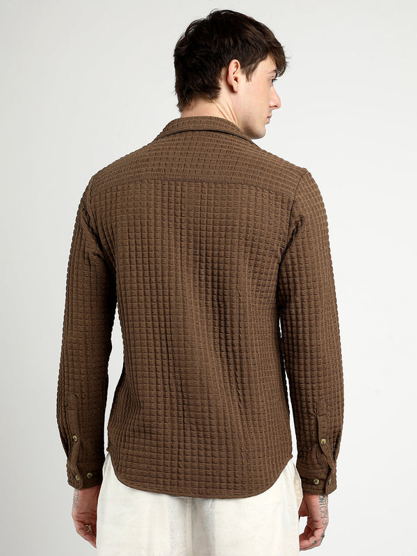 Cube-Textured Shirt - CSMSSRT6874_4_faaa828a-9471-49e4-bd6b-f729e3f81584