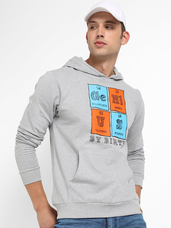 Genius Hoodie With Kanagroo Pocket - AWF23_H_M_GNUS_GR_0_1fdbc304-754e-41a5-85bf-484cdf57a5c1