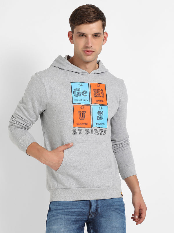 Genius Hoodie With Kanagroo Pocket - AWF23_H_M_GNUS_GR_2_41a1c3a0-d1e5-43bb-9357-36c24153b0fd