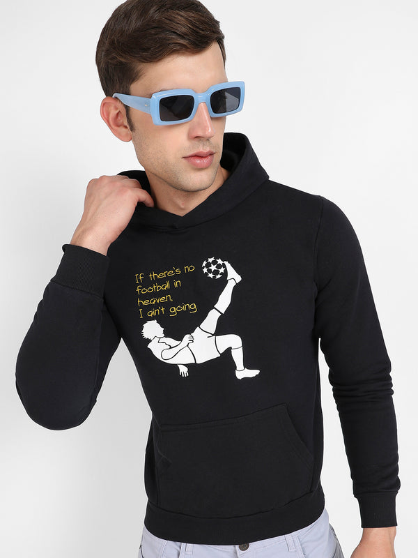 Football Hoodie With Kangaroo Pocket - AWF23_H_M_NFB_BL_0_6f4347bd-5f59-4e01-9c94-f2c72c7a3c00