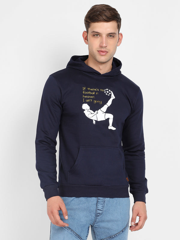 Football Hoodie With Kangaroo Pocket - AWF23_H_M_NFB_BU_2_7cd985da-b5a6-4d80-aa3c-eea1211b51ea