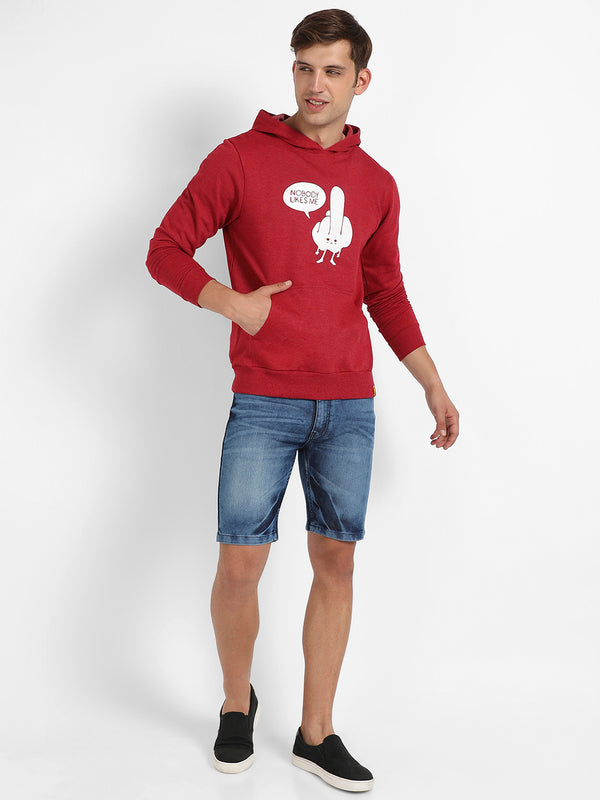 Maroon Nobody Likes Me Hoodie With Kangaroo Pockets - AWF23_H_M_NLM_MA_5_fb70fb28-6b92-4bbb-bdc8-b94856877de2