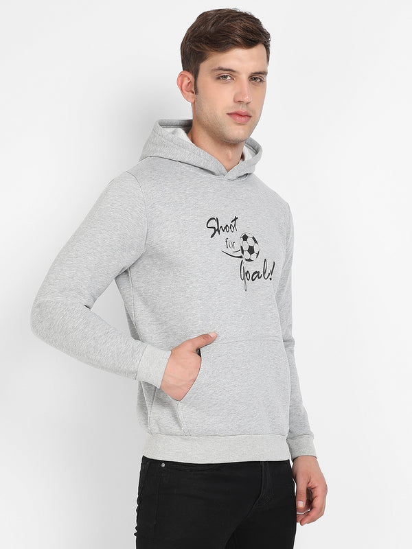 Shoot For Goals Hoodie With Kangaroo Pocket - AWF23_H_M_SFG_GR_3_5371c478-91ff-45c8-915e-ad203fed460c