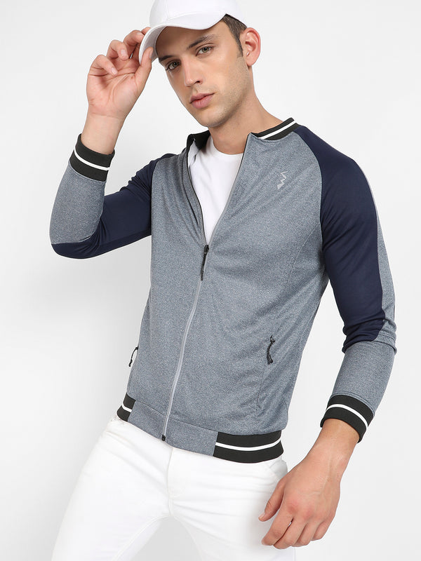 Raglan Sleeve Activewear Jacket - AWF23_JRK01_M_PLN_DNBU_0_29a6da25-1638-401a-abdb-085ad95b63ef