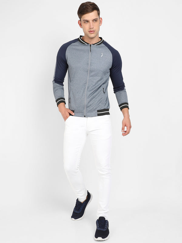 Raglan Sleeve Activewear Jacket - AWF23_JRK01_M_PLN_DNBU_5_c04ae17e-edb8-49db-a058-b3afd63779c8