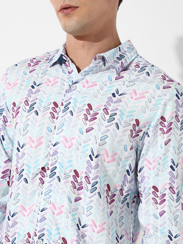 Abstract Print Shirt