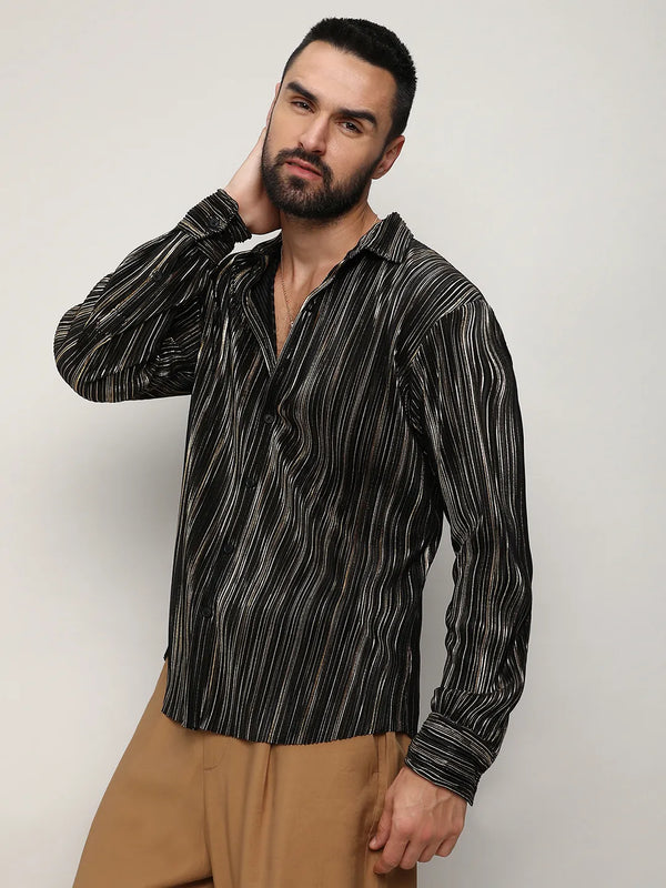 Pleat-Creased Shirt - CSMSSRT6023_5