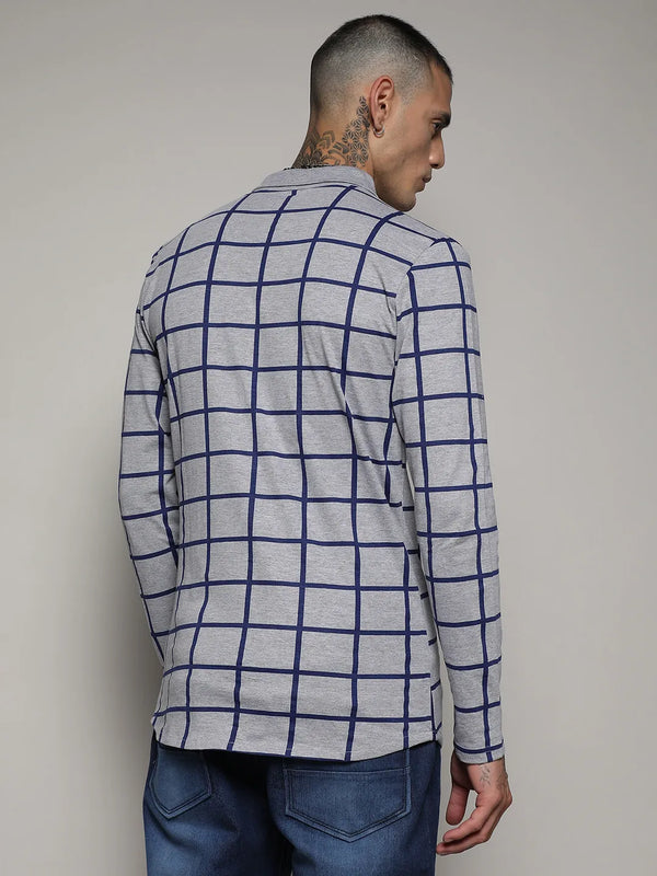 Graph Check Shirt - Grey-Graph-Check-Shirt-4