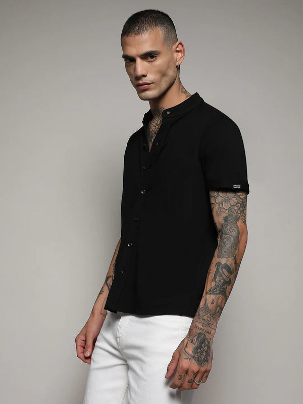 Basic Shirt - Jet-Black-Basic-Shirt-2