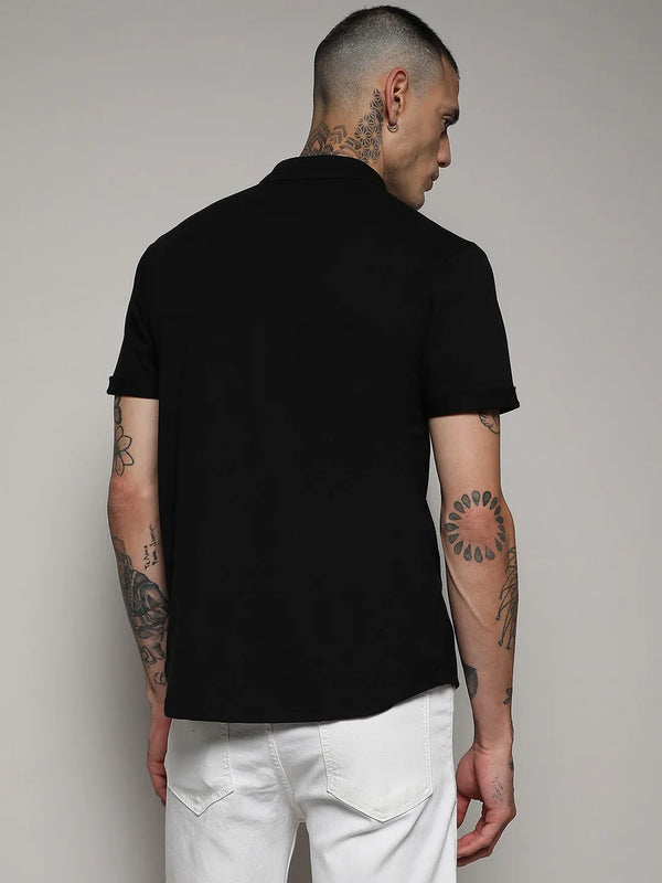 Basic Shirt - Jet-Black-Basic-Shirt-3