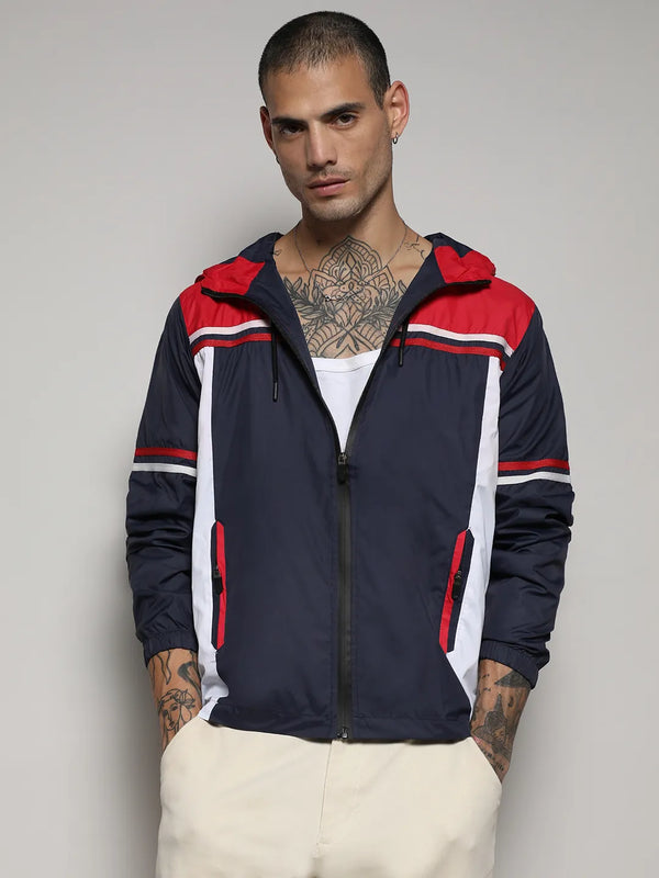 Zip-Front Jacket With Insert Pocket - Multicolour-Zip-Front-Jacket-With-Insert-Pocket-2