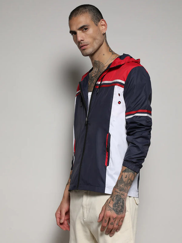 Zip-Front Jacket With Insert Pocket - Multicolour-Zip-Front-Jacket-With-Insert-Pocket-3