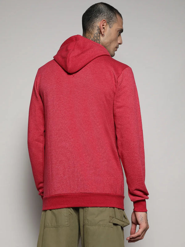 Dr. To Be Hoodie With Kangaroo Pocket - Red-Dr.-To-Be-Hoodie-With-Kangaroo-Pocket-4